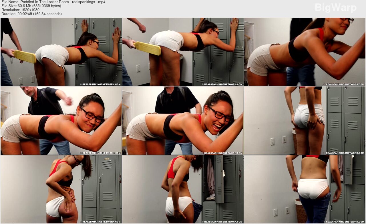 Paddled In The Locker Room